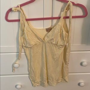 Ella Moss Yellow Top w/Ties